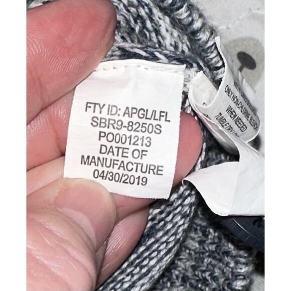 Retrofit Knit‎ Pullover Boys Sz XL (18/20) Blue/ Gray - Picture 5 of 6